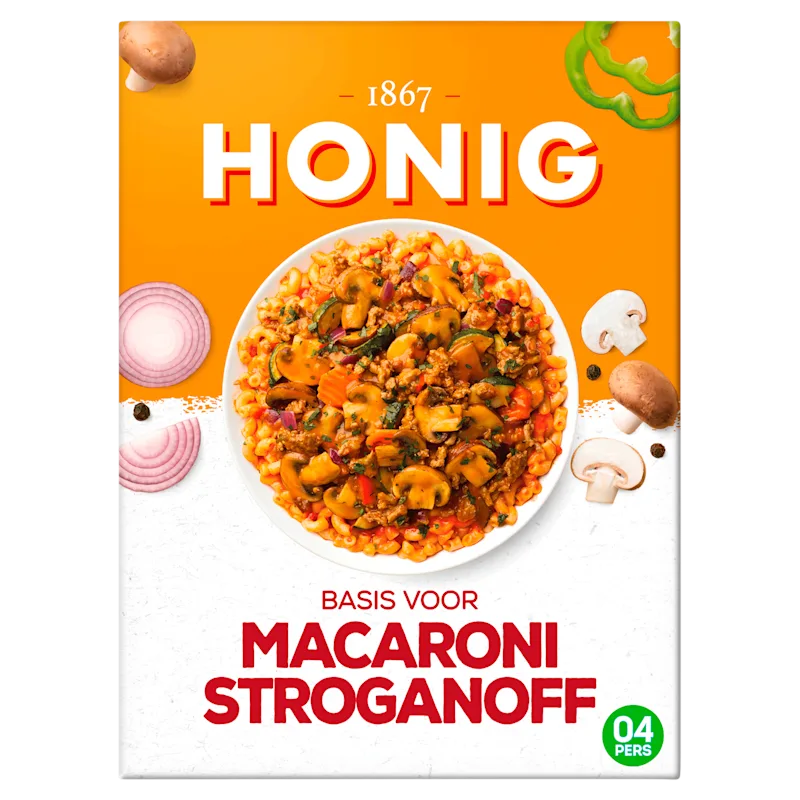 Honig Mix voor macaronisaus stroganoff
