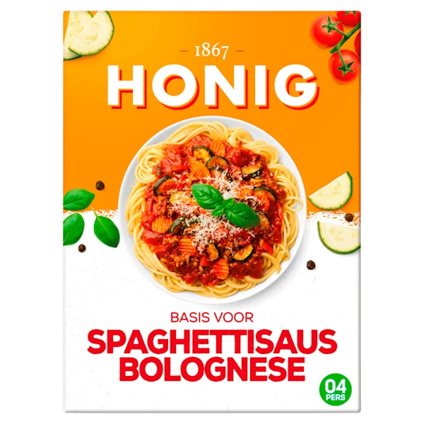 Honig Mix voor spaghettisaus bolognese