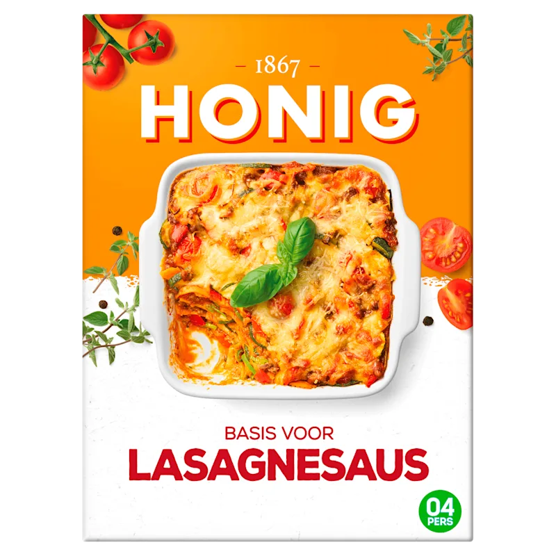 Honig Basis voor lasagnesaus
