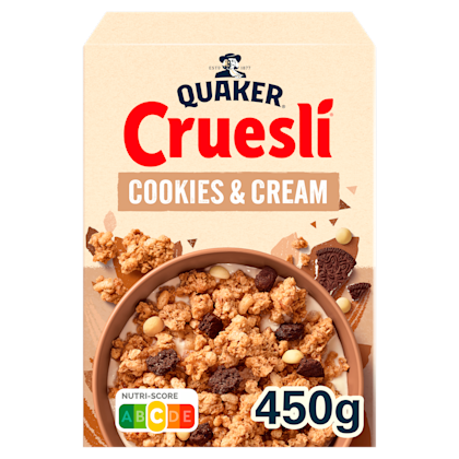 Cruesli cookies & cream