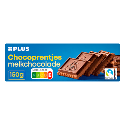 Chocoprentjes melk Fairtrade