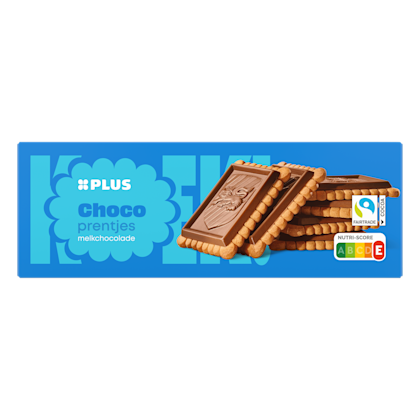 Chocoprentjes melk Fairtrade - PLUS