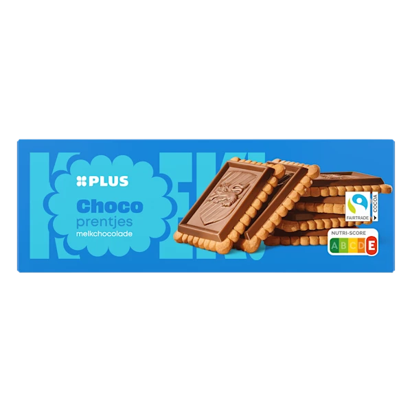 PLUS Chocoprentjes melk Fairtrade