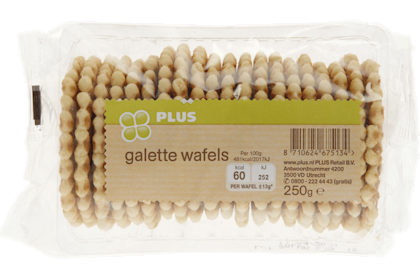 Galette wafels