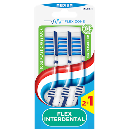 Tandenborstel flex interdental medium