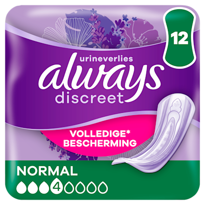 Discreet maandverband normal