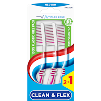 Aquafresh Tandenborstel clean en flex medium