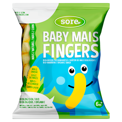 Baby maisfingers naturel
