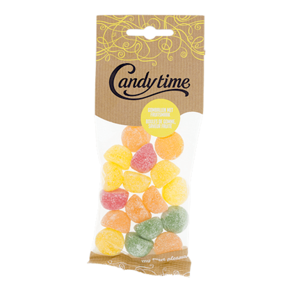Gomballen met fruitsmaak