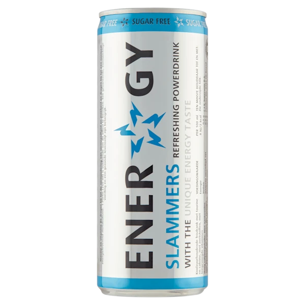 Slammers Energy drink suikervrij