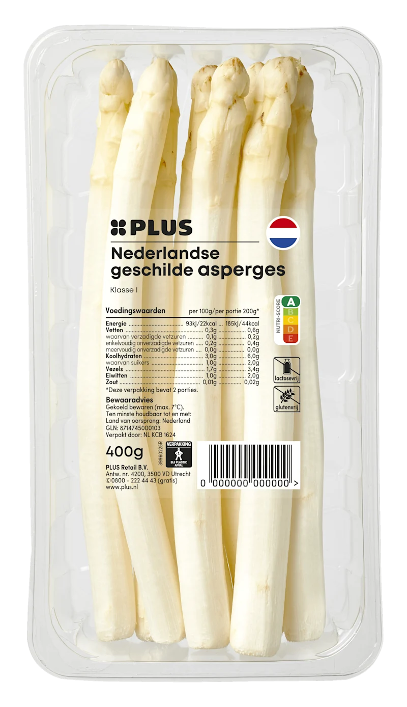 PLUS Asperges geschild