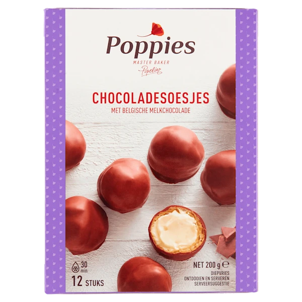 Poppies Chocoladesoesjes
