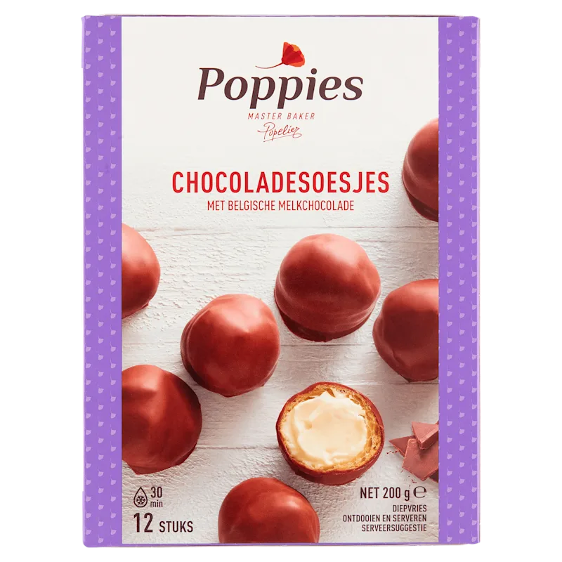 Poppies Chocoladesoesjes