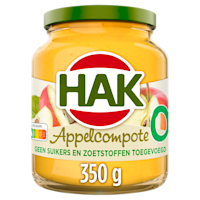 Hak Appelcompote 0% suiker toegevoegd
