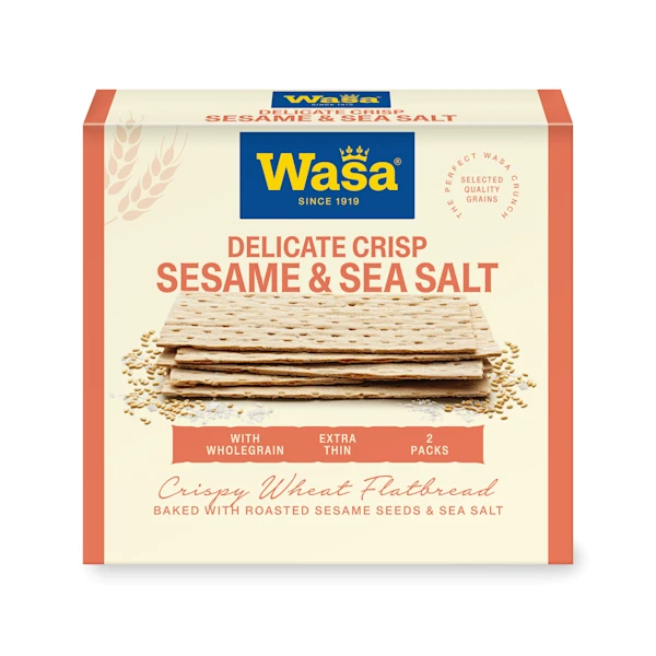 Wasa Delicate Crisp Sesam & Sea Salt