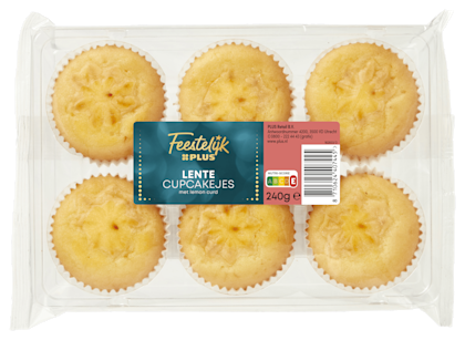 Lente Cupcakes Lemon Custard