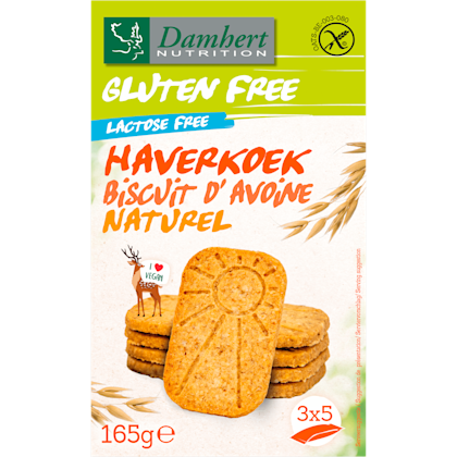 Glutenvrije haverkoek naturel