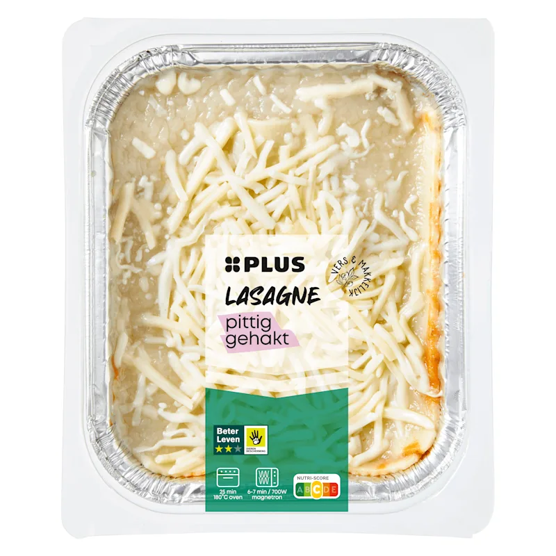 PLUS Lasagne pittig gehakt