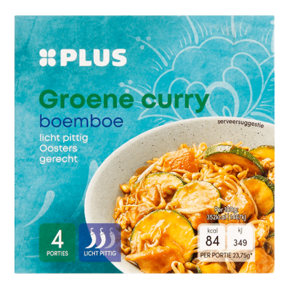 Boemboe groene curry