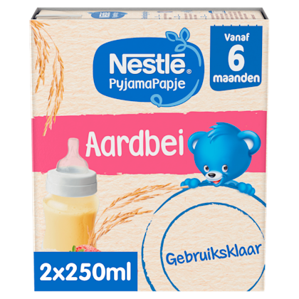 6+ Pyjamapapje aardbei