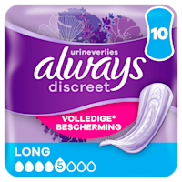 Always Discreet maandverband plus long