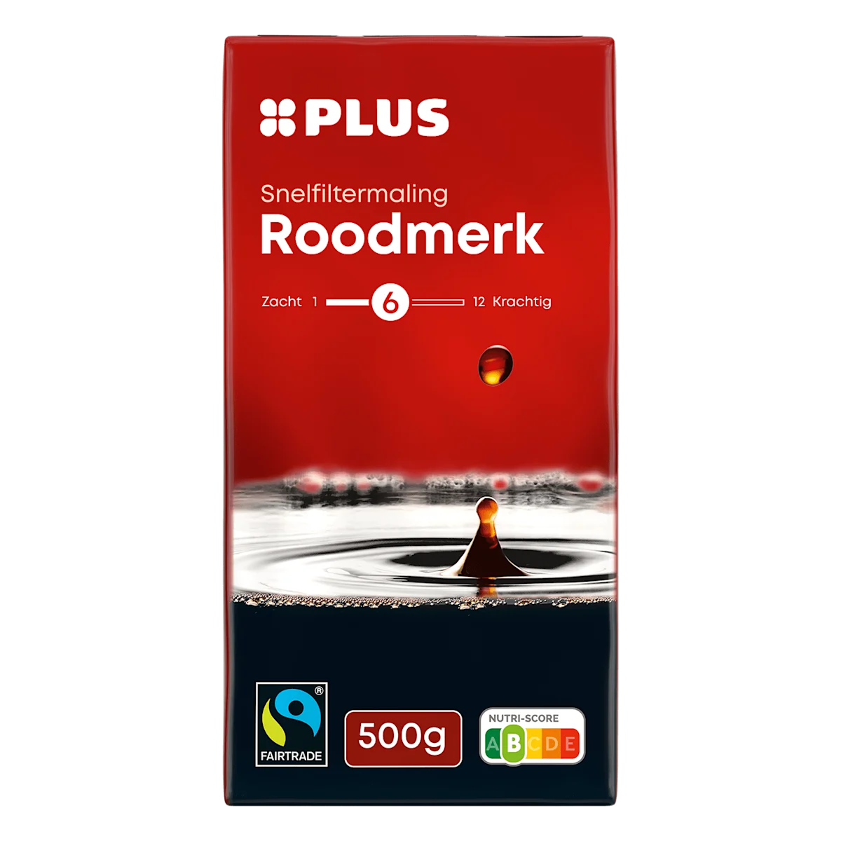 PLUS Roodmerk Filterkoffie Fairtrade
