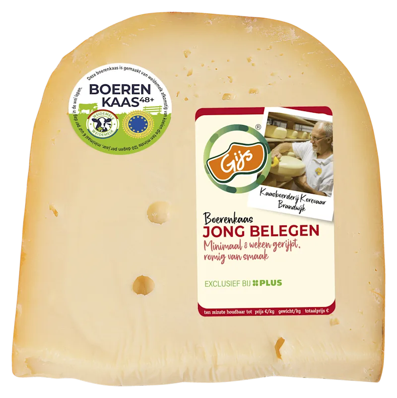 GIJS Boerenkaas Jong belegen 48+ stuk