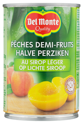 Halve Perziken op siroop