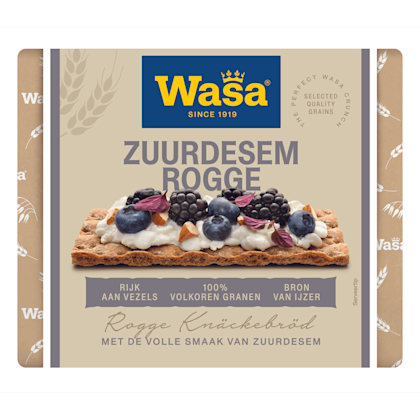 Knäckebröd Zuurdesem Rogge