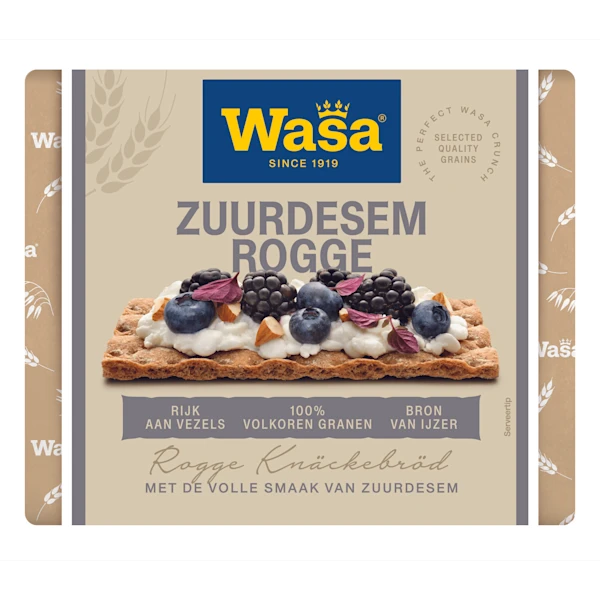 Wasa Knäckebröd Zuurdesem Rogge