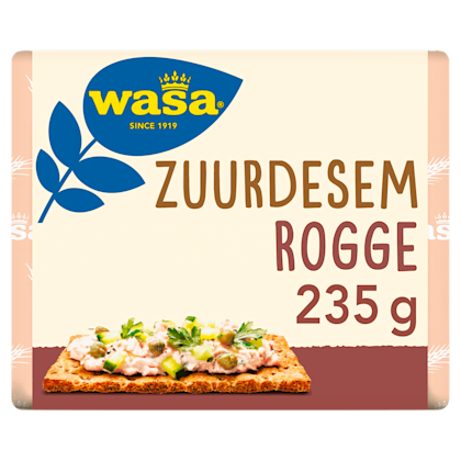 Knäckebröd Zuurdesem Rogge