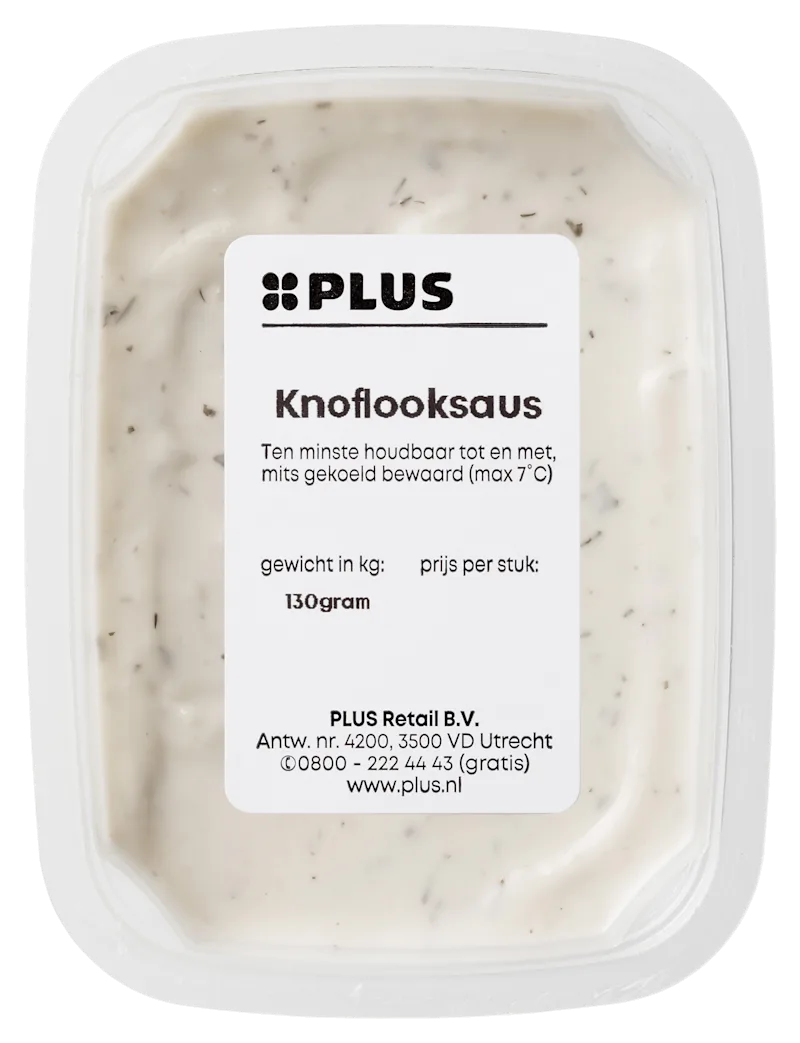 PLUS Knoflooksaus