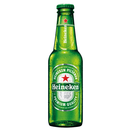 Premium pilsener bier fles