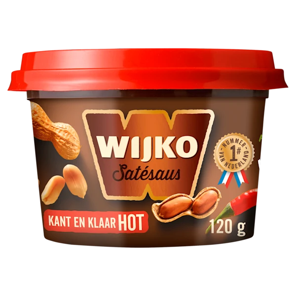 Wijko Satésaus hot kant en klaar