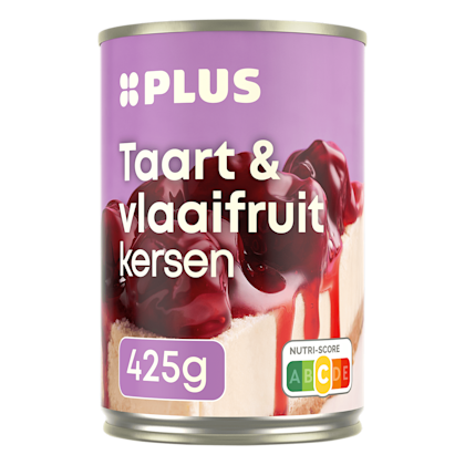 taart en vlaaifruit kersen