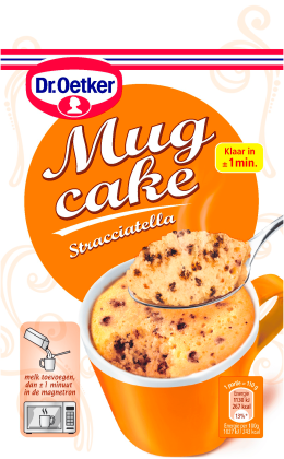 Mug cake stracciatella bakmix