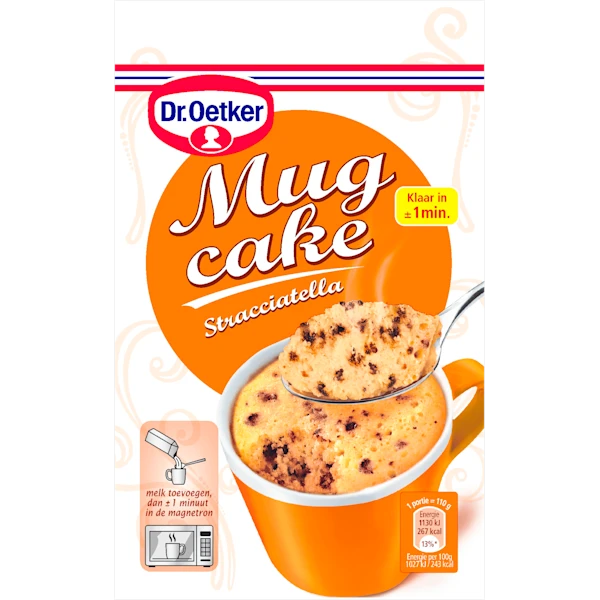 Dr. Oetker Mug cake stracciatella bakmix