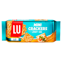 Lu Mini Crackers Zout