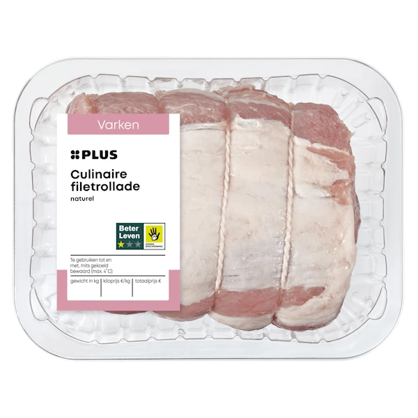 PLUS Culinaire filetrollade naturel