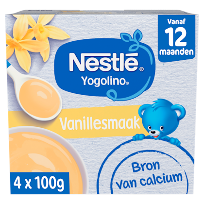12+ Yogolino toetje vanille
