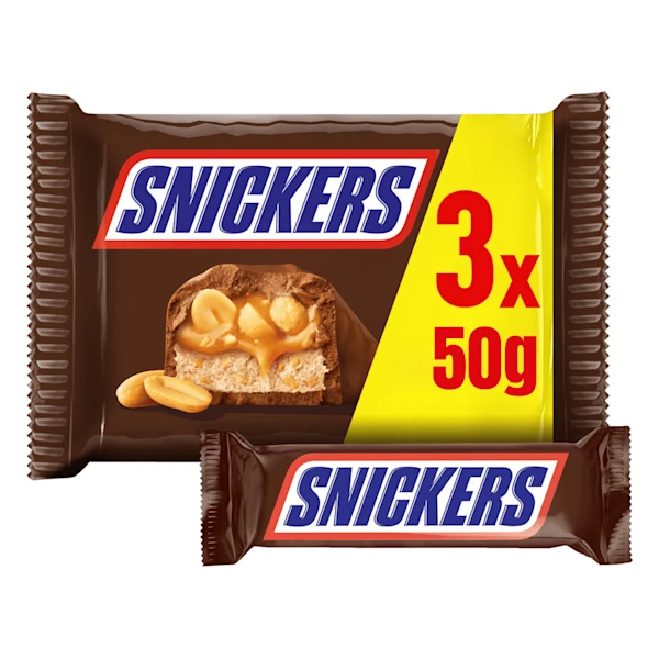 Snickers Melk chocolade karamel multipack