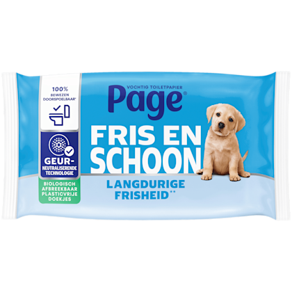 Page Compleet Schoon vochtig toiletpapier