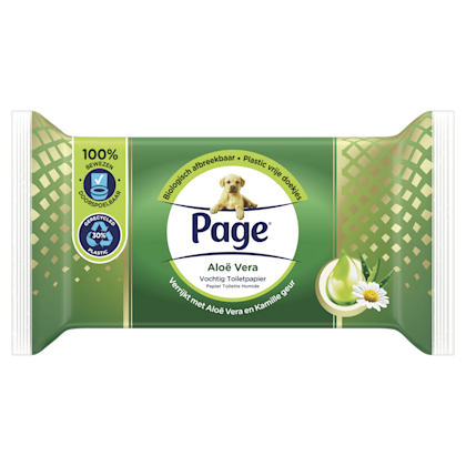 Aloë vera vochtig toiletpapier
