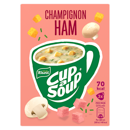 Cup a Soup Champignon ham