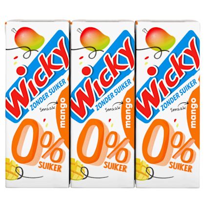 Mango 0% suiker 6-pack