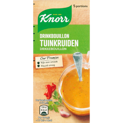 Drinkbouillon tuinkruiden