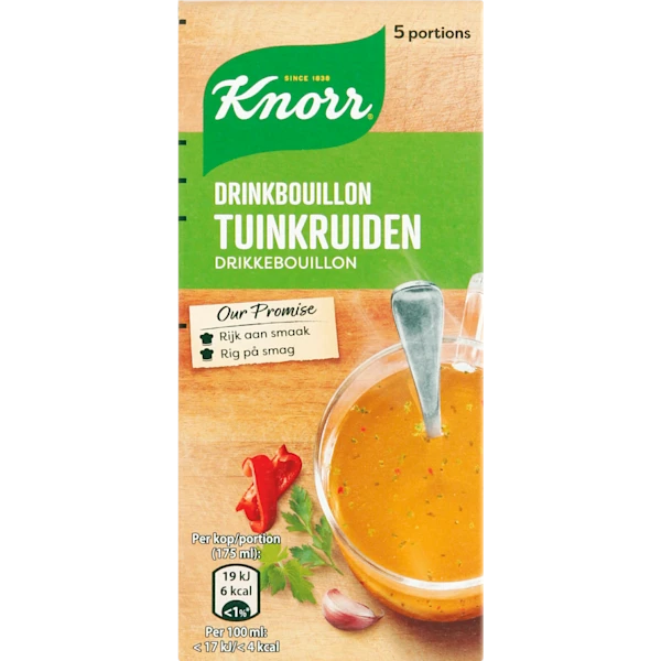 Knorr Drinkbouillon tuinkruiden