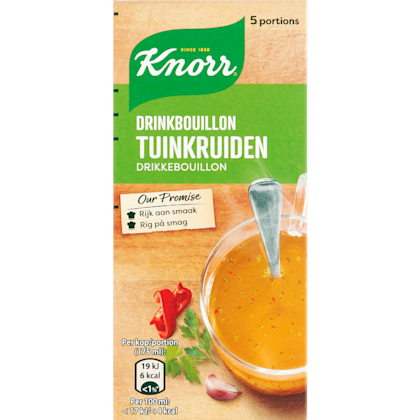 Knorr Drinkbouillon tuinkruiden