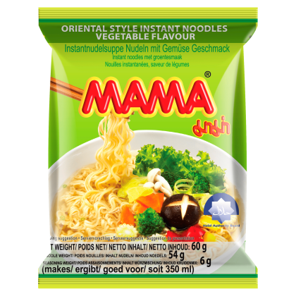 Mama Instant noedels met groentesmaak