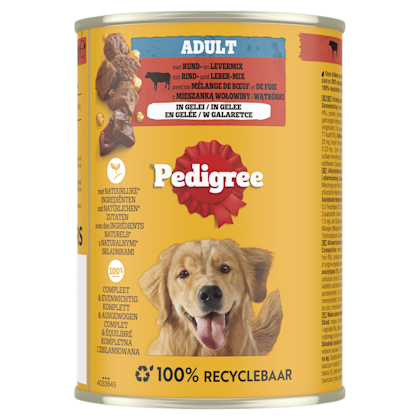 Pedigree blik rund